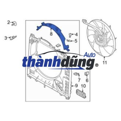 QUẠT DÀN NÓNG XE HYUNDAI PORTER 2 2016 | 977304F100 - Ảnh 4