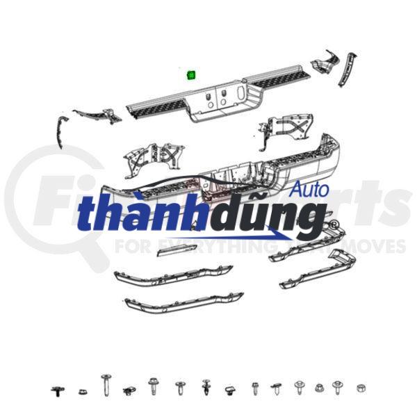 NẸP MẠ CẢN SAU HYUNDAI ACCENT 2023 | 86675H6510 - Ảnh 4