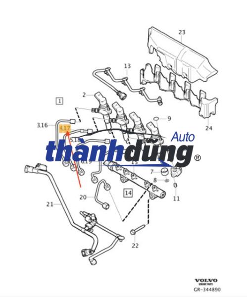 PHỚT KIM PHUN ISUZU DMAX 2012 | 8982283710 - Ảnh 5