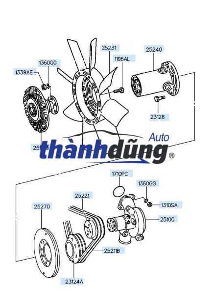 PULY BƠM NƯỚC HYUNDAI I20 2023 - Ảnh 4