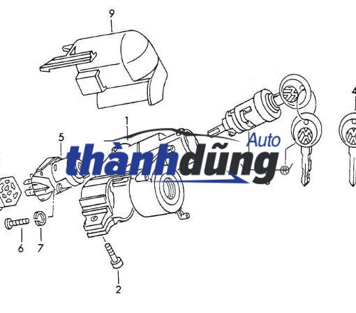 TIẾP ĐIỂM KHỎA ĐIỆN HYUNDAI PORTER 2 2011 - Ảnh 4