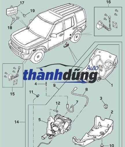 BƠM HƠI NÂNG GẦM MERCEDES S350 2018 - Ảnh 4