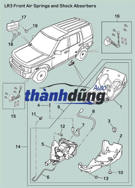 BƠM HƠI NÂNG GẦM MERCEDES S350 2018 - Ảnh 4