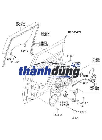KÍNH CÁNH CỬA HONDA CRV 2017 - Ảnh 5