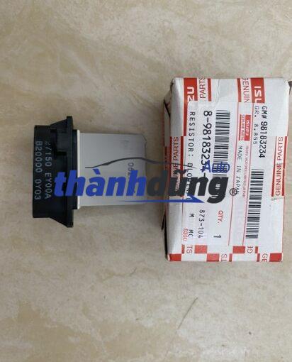 TRỞ QUẠT DÀN LẠNH ISUZU DMAX 2021