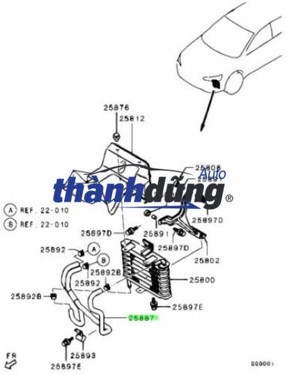 KÉT LÀM MÁT DẦU HỘP SỐ CHEVROLET CRUZE 2019 | 13311081 - Ảnh 3