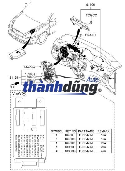 CẦU CHÌ HONDA CIVIC 2006 - Ảnh 4