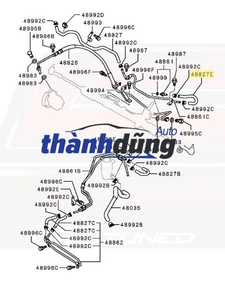 ỐNG DẦU TRỢ LỰC LÁI XE KIA SPORTAGE 2021 | 314562R500 - Ảnh 5