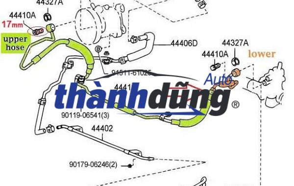 ỐNG DẦU TRỢ LỰC LÁI XE KIA SPORTAGE 2021 | 314562R500 - Ảnh 4