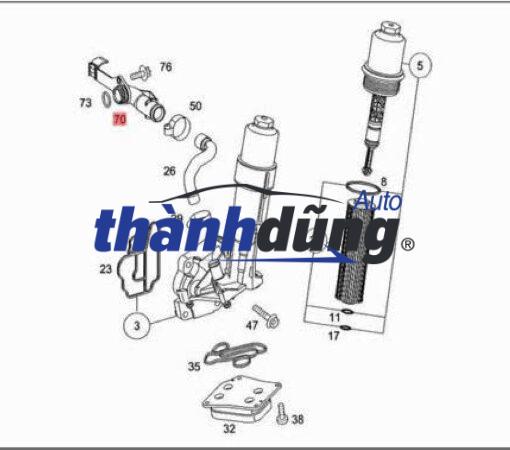 ỐNG NƯỚC DƯỚI TOYOTA VIOS 2004 | 16572-0M020 - Ảnh 5