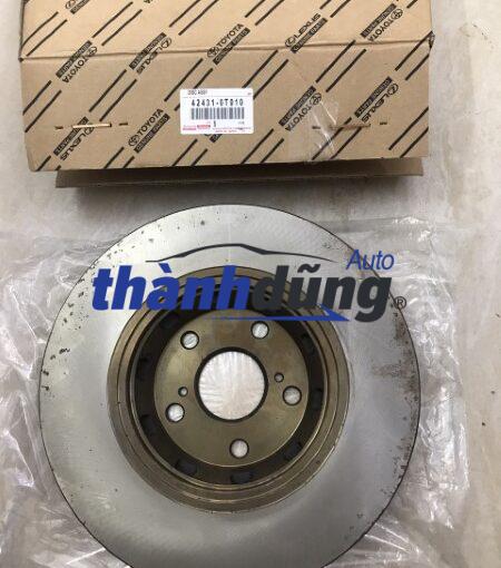 ĐĨA PHANH SAU TOYOTA VENZA 2010