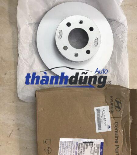 ĐĨA PHANH TRƯỚC HYUNDAI I10 2015