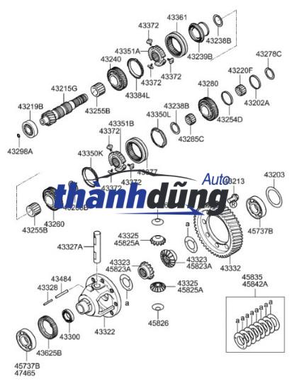 PHỚT QUẢ DỨA SSANGYONG MUSSO - Ảnh 5
