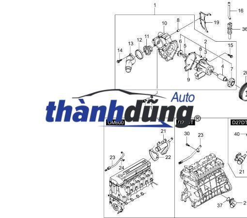 ỐNG NƯỚC TURBO HYUNDAI STAREX 2009 | 2544142700 - Ảnh 4