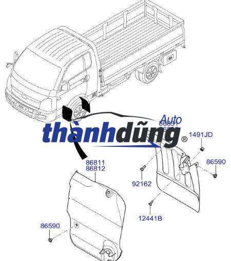 CHẮN BÙN BÁNH VINFAST VF5 2023 | CBV100625 - Ảnh 4