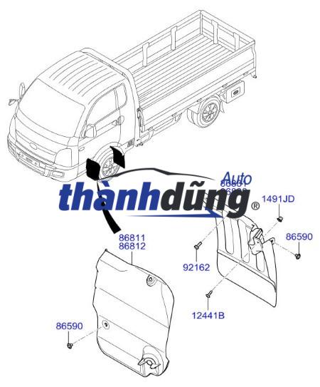 CHẮN BÙN BÁNH VINFAST VF5 2023 | CBV100625 - Ảnh 4