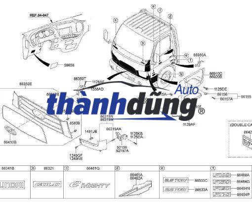DECAL CÁNH CỬA XE KIA K2700 | DEC070525 - Ảnh 5