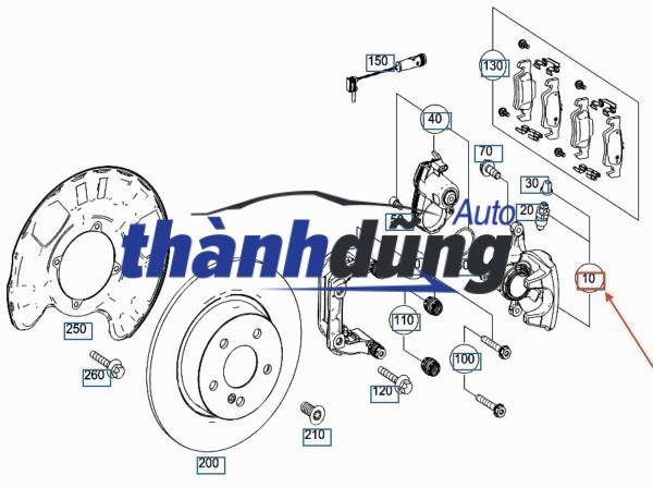 CHỤP BỤI ẮC PHANH KIA CARNIVAL 2006 - Ảnh 5