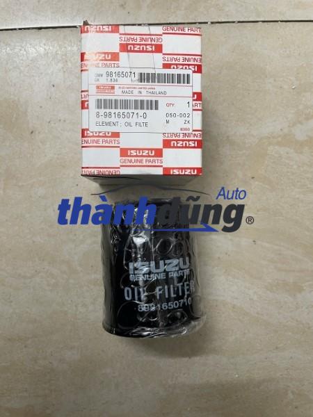 LỌC NHỚT ISUZU MUX 2016 | 898165071