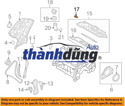 NẮP CHỤP VAN OCV XE KIA CARNIVAL | 245703C110 - Ảnh 4