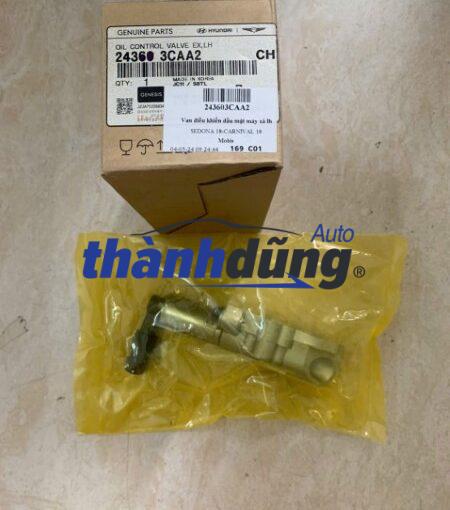 VAN ĐIỀU KHIỂN NHỚT KIA CARNIVAL 2015 | 24360-3CAA2