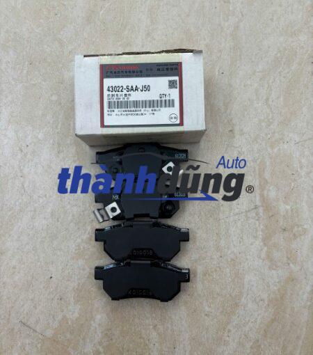 BỐ THẮNG SAU HONDA CITY 2014 | 43022SAAJ50
