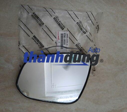 MẶT GƯƠNG CHIẾU HẬU TOYOTA FORTUNER 2017 | 879610K520