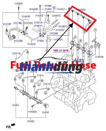 ỐNG HỒI XĂNG TOYOTA INNOVA 2016 | 772040K050 - Ảnh 5