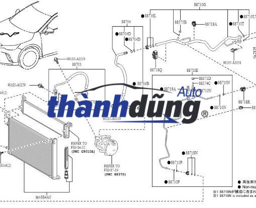ỐNG GA VÀO LỐC LẠNH FORD FOCUS 2008 | 5M5H19N602AC - Ảnh 4