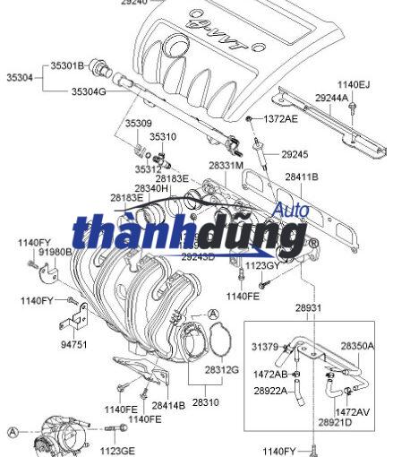 CỤM BƯỚM GA XE MITSUBISHI PAJERO 2015 | MN183547 - Ảnh 3