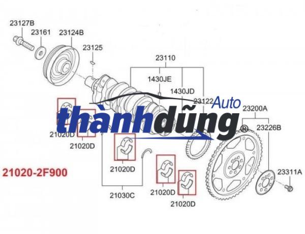 MIỄNG CỐT MÁY XE HAIMA 2 2015 | 1234057K020C0 - Ảnh 3