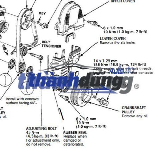 ỐP CAM DƯỚI CHEVROLET CRUZE 1.8 2012 | 55354834 - Ảnh 4
