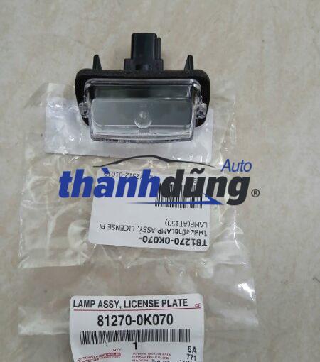 ĐÈN SOI BIỂN SỐ XE TOYOTA FORTUNER 2021 | 812700K070