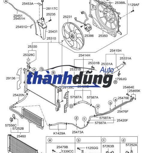 KÉT NƯỚC HYUNDAI STAREX 2017 | 253104H200 - Ảnh 4