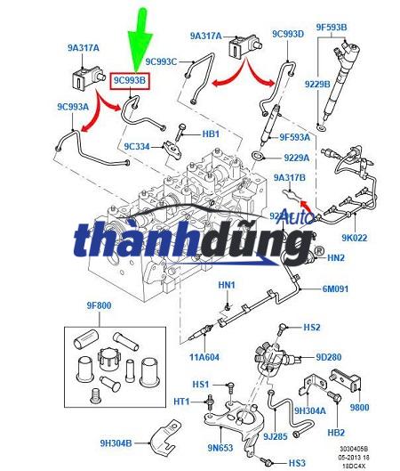 CẢM BIẾN THANH RAIL NHIÊN LIỆU ĐÔ THÀNH IZ650SL | 0281002937 - Ảnh 5