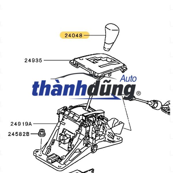 TAY NẮM CẦN SỐ MITSUBISHI PAJERO 2015 | 2410A088XA - Ảnh 5