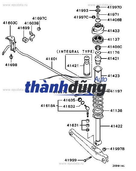CAO SU THANH GIẰNG XE HYUNDAI ELANTRA 2010 | 551181D000 - Ảnh 4