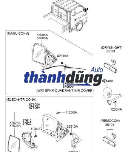 MẶT GƯƠNG TOYOTA RAIZE 2023 | 87917BZ260 - Ảnh 4