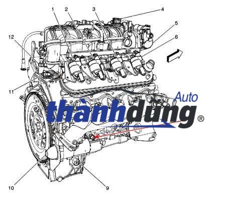 CẢM BIẾN TIẾNG GÕ ĐỘNG CƠ SUZUKI APV | 18640M83K10 - Ảnh 5